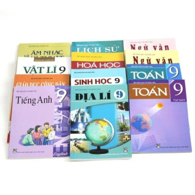 Thông báo danh mục SGK lớp 9 năm học 2024-2025